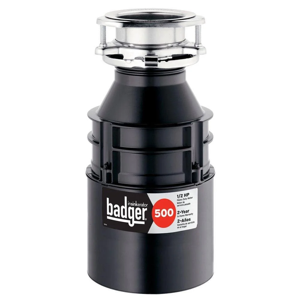 badger 500 garbage disposal